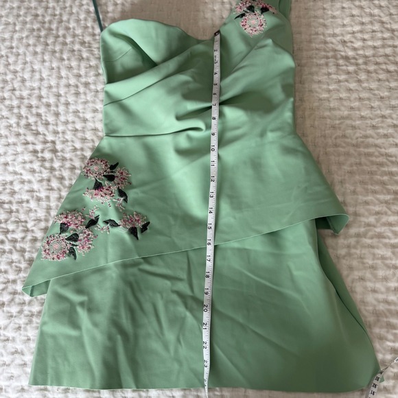 Chiara Boni La Petite Robe One Shoulder Cocktail Dress Sequin Floral IT 40/4 NWT - Picture 9 of 16